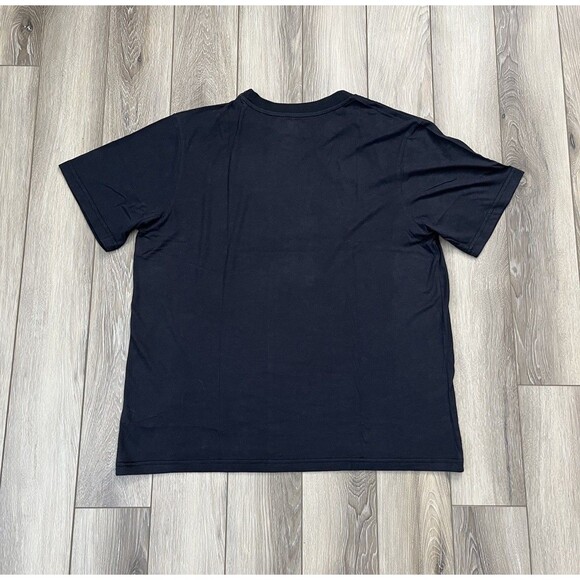 Flint Park Original Logo Tee Shirt Black Mens Size Medium NEW Organic Cotton - Picture 4 of 9